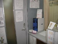 千葉市整体カイロプラクティック 院 待合室