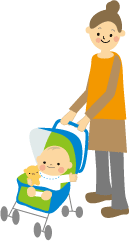 子育てお母さん